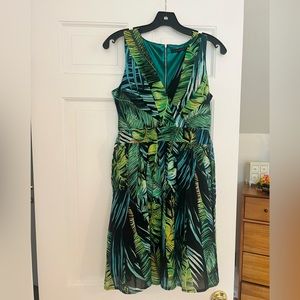 Tropical Print dress
